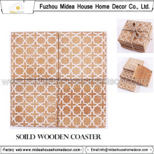 Eco-Friendly Various Design Wooden Coaster or Table Mat